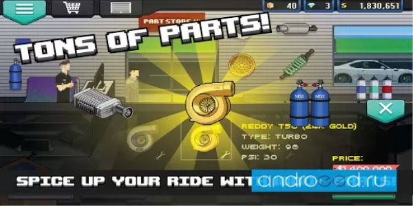 Pixel Car Racer Screenshot 3