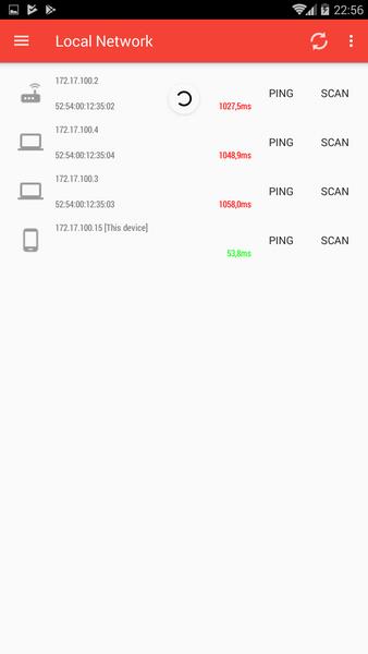 PortDroid Network Analysis Ekran Görüntüsü 1