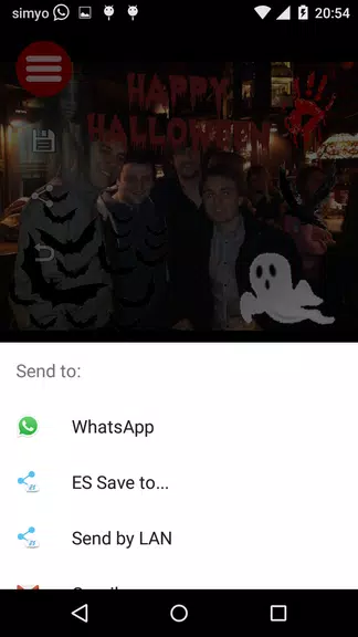 Schermata Halloween Photo stickers 3