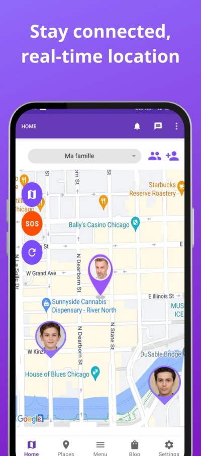 Find my kids location tracker 스크린샷 0