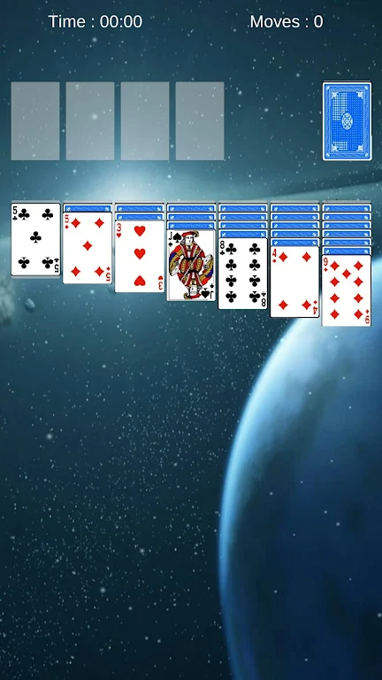 Schermata Solitaire Space 0