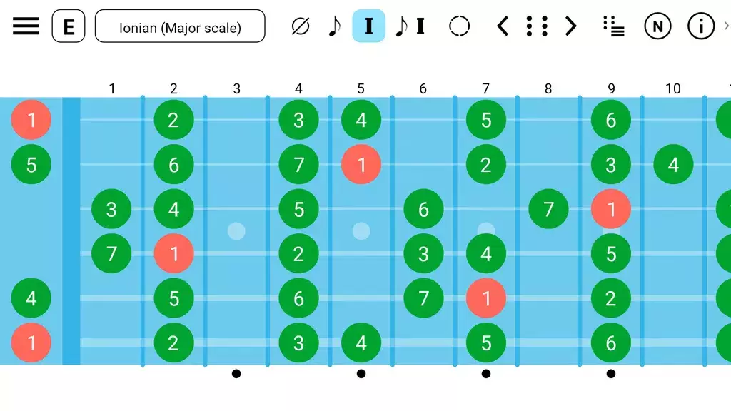 Guitar Fretboard: Scales Ảnh chụp màn hình 0