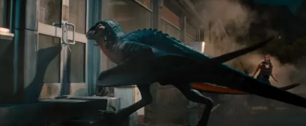 Ang Jurassic Park ay palaging may nakakatakot na eksena ng raptor. Sa oras na ito, may mga mutadons.