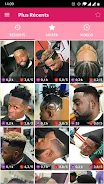 AfroBarber: men afro hairstyle Schermafbeelding 0