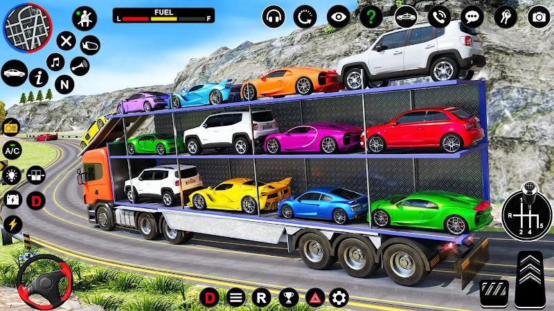 Car Transport Truck Games স্ক্রিনশট 1