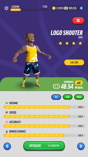 Idle Basketball Legends Tycoon Captura de tela 3
