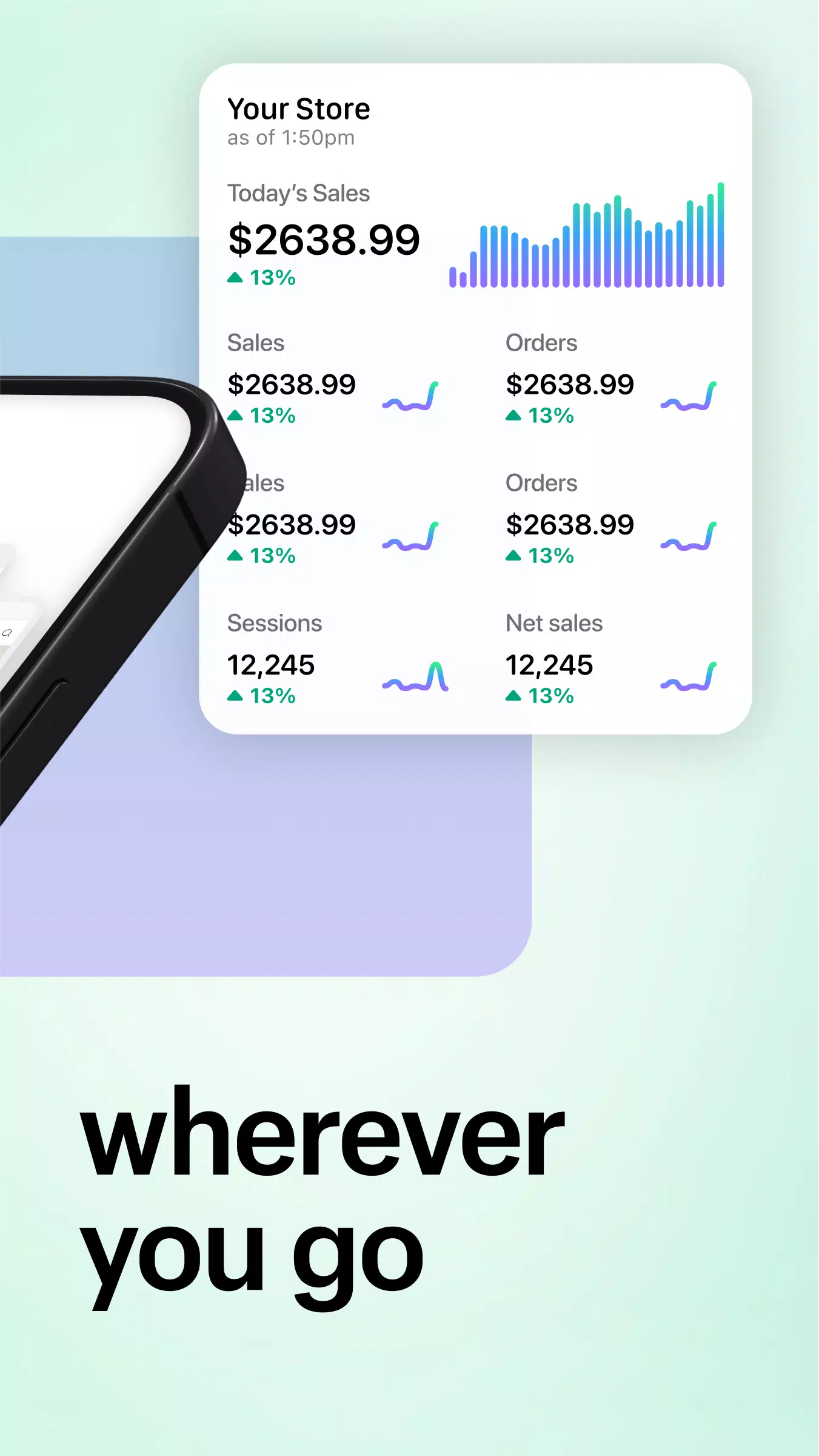 Shopify Ekran Görüntüsü 1