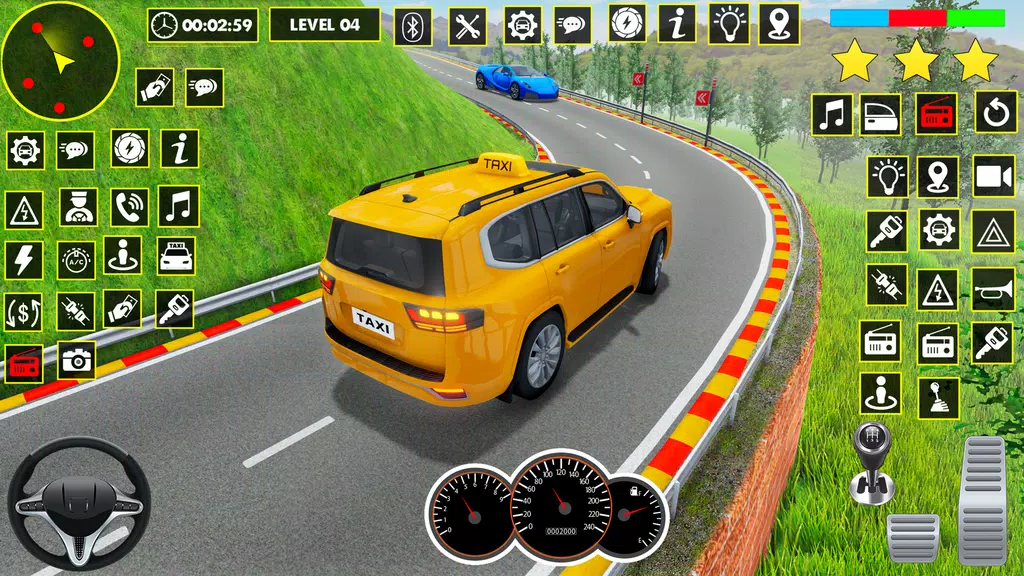 Crazy Car Driving: Taxi Games Screenshot 3