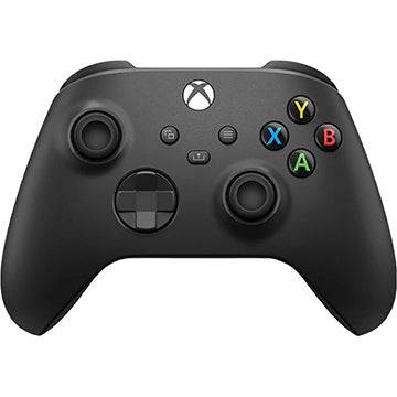 Koolstof zwarte Xbox draadloze controller