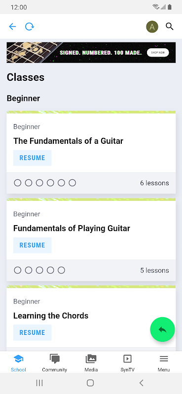 The Synner App Screenshot 1