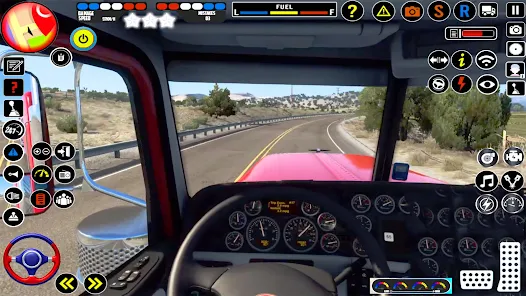 American Cargo Truck Games Sim Скриншот 1