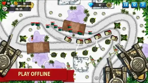 TD - War Strategy Game Tangkapan skrin 3