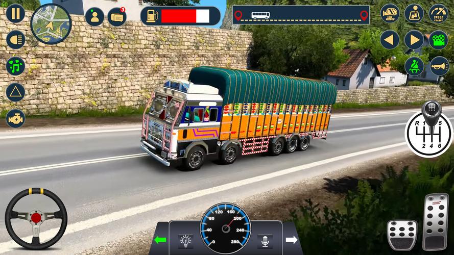 Indian Truck Drive Lorry Games Скриншот 1