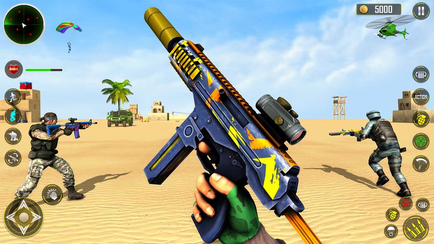 FPS Shooting game 3d gun game 스크린샷 3