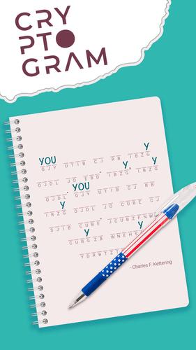 Cryptogram Letters and Numbers Captura de tela 0