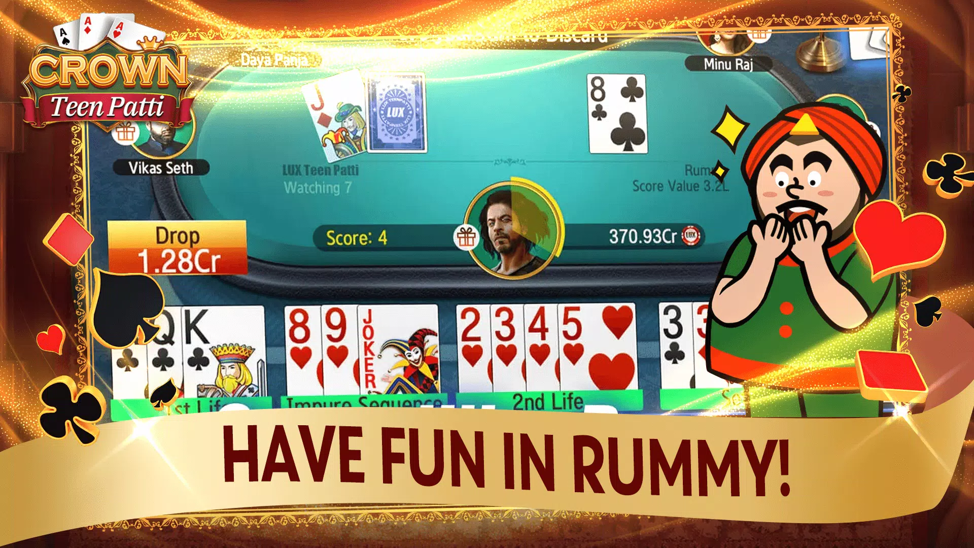 Teen Patti Crown Captura de pantalla 1