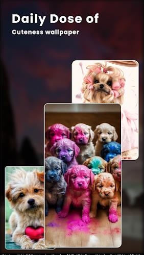 Puppy Love: Cute Dog Wallpaper スクリーンショット 3