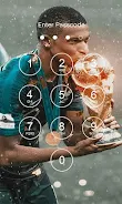 Kylian Mbappe Lock Screen ภาพหน้าจอ 2