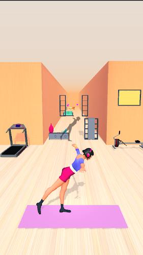 Flex Run 3D: Flexy Yoga Capture d'écran 3