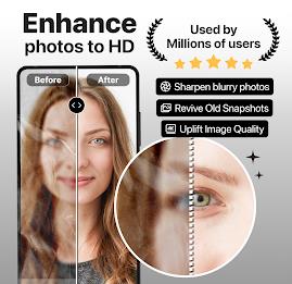 PhotoBoost - AI Photo Enhancer Tangkapan skrin 0