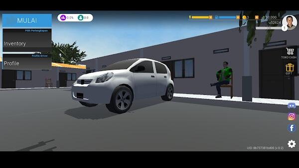 Taxi Online Simulator ID Captura de pantalla 1