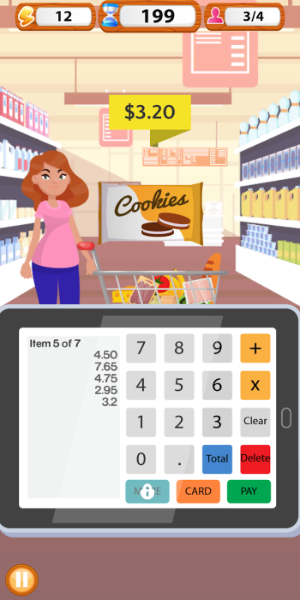 Supermarket Cashier Simulator Mod ဖန်သားပြင်ဓာတ်ပုံ 2