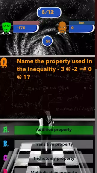 Mathematics Test Quiz Captura de pantalla 2