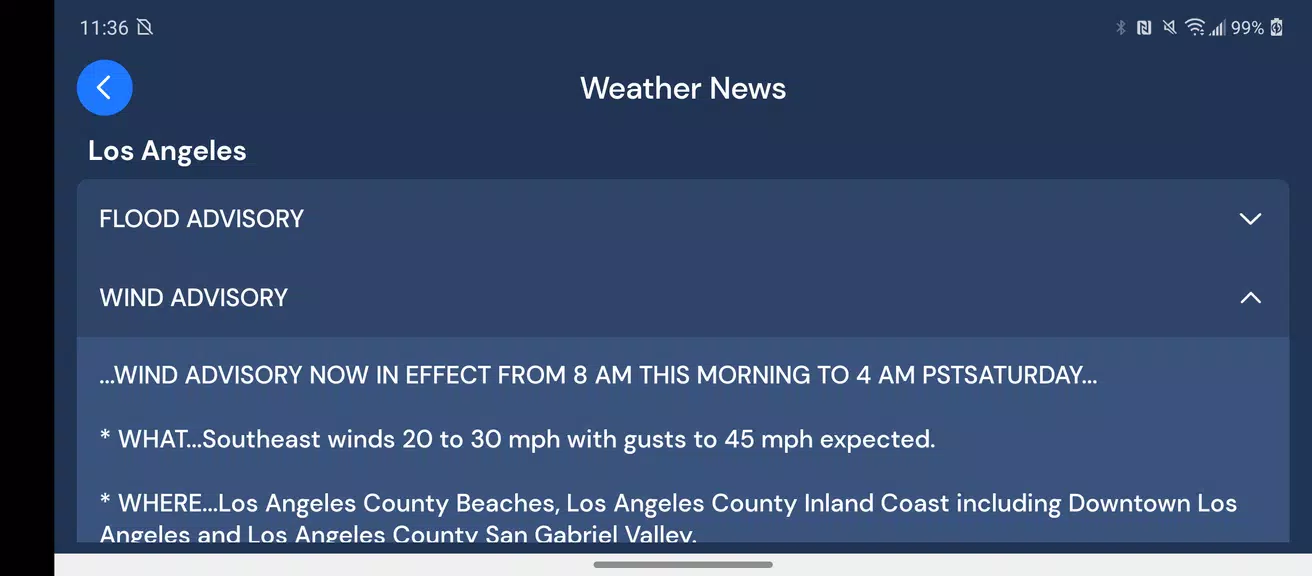 WeatherNation Capture d'écran 3
