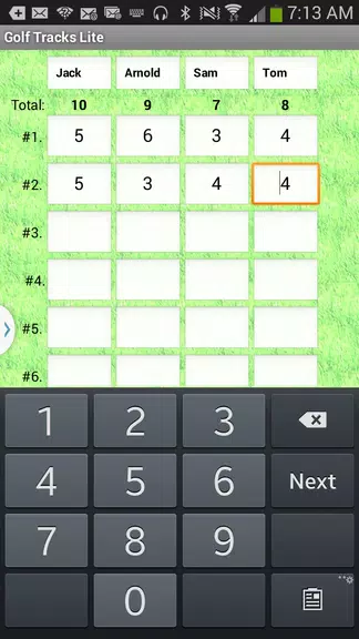 Golf Tracks Lite應用截圖第2張