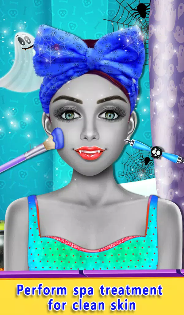 Halloween Makeover Salon Games Capture d'écran 0