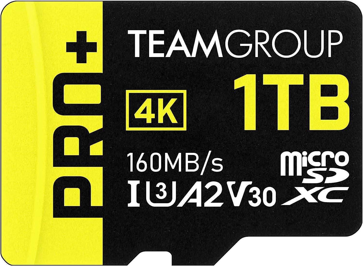 TEAMGROUP A2 Pro Plus 1TB Micro SDXC Card