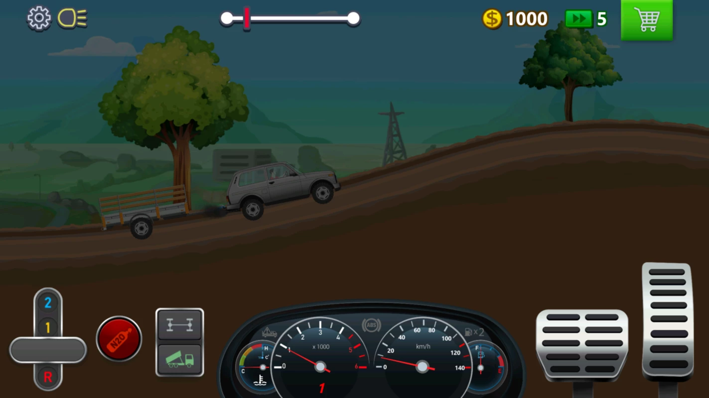 Trucker Real Wheels Screenshot 0