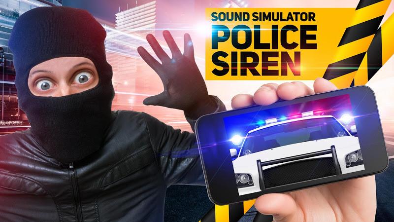 Police sound siren simulator স্ক্রিনশট 1