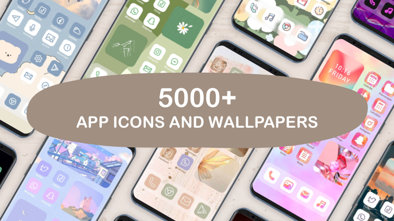 Themepack – App Icons, Widgets Mod ဖန်သားပြင်ဓာတ်ပုံ 0