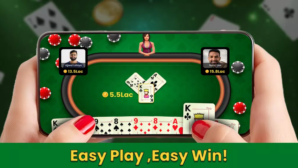 Card Game: 235 Do Teen Panch Zrzut ekranu 2