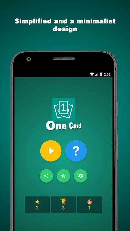 One Card - Game ဖန်သားပြင်ဓာတ်ပုံ 0