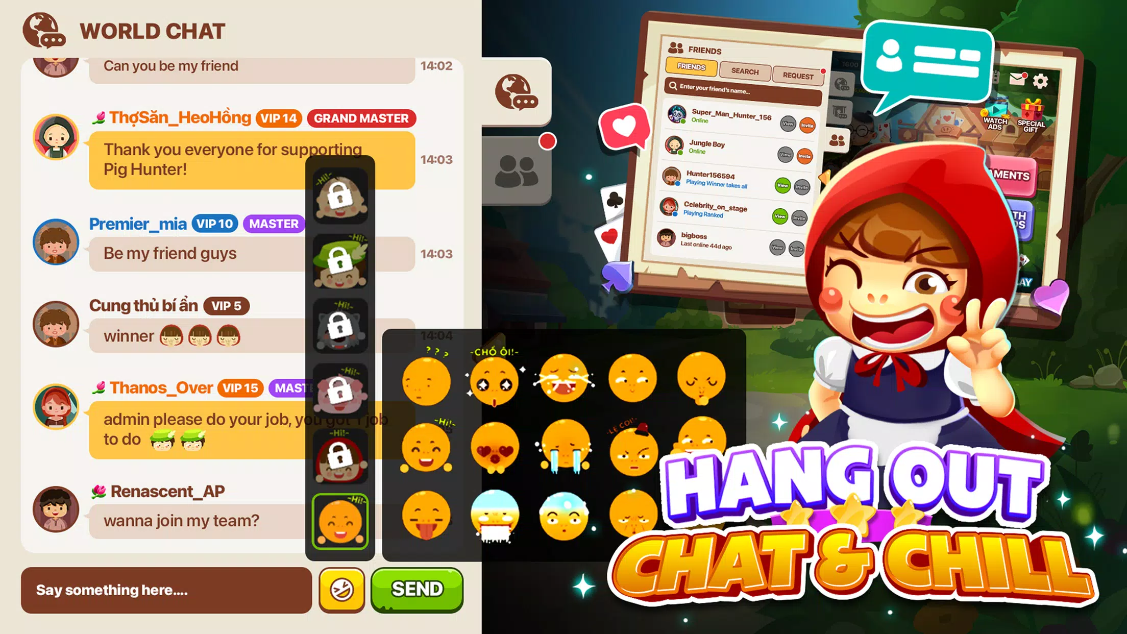 Tiến Lên - 13 - Pig Hunters Captura de pantalla 2