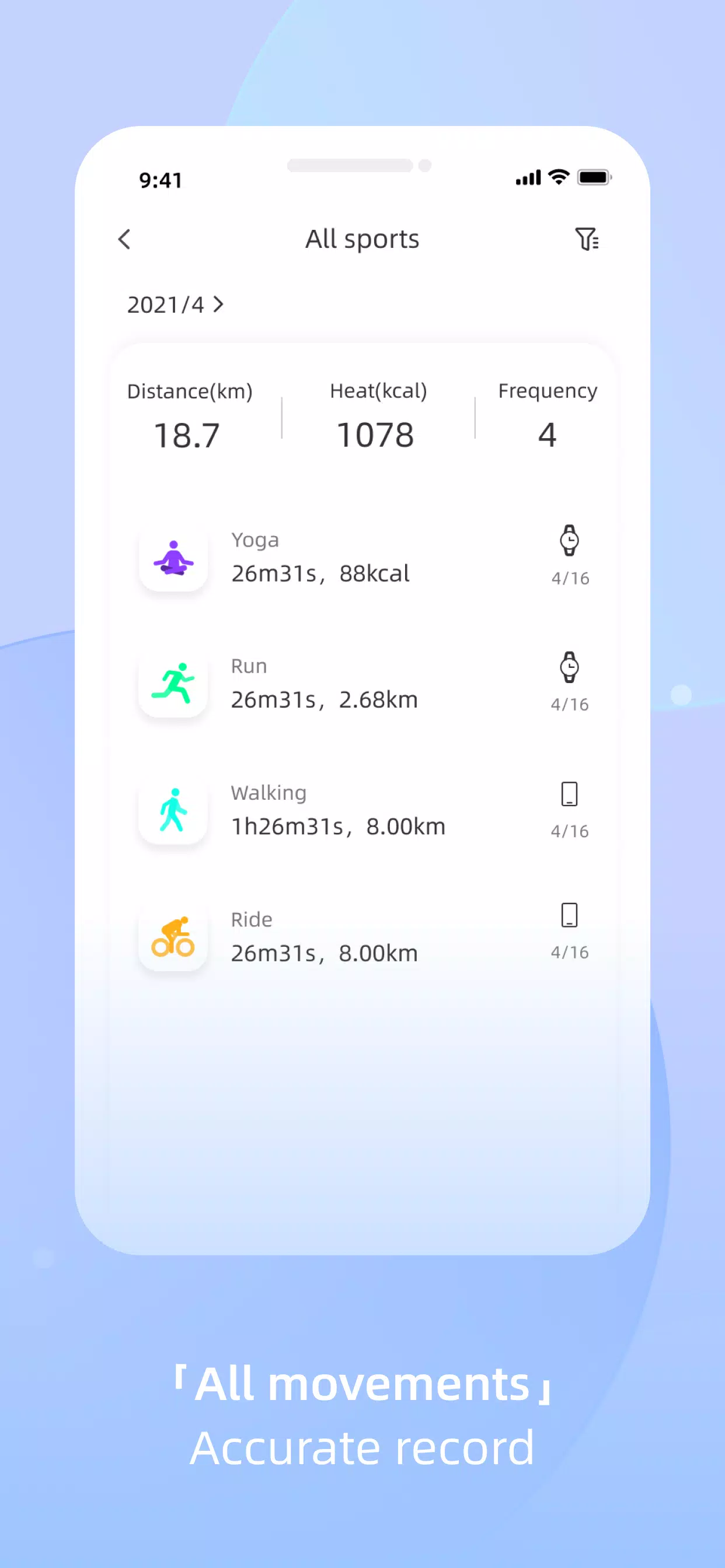 Zepp Active Captura de tela 2
