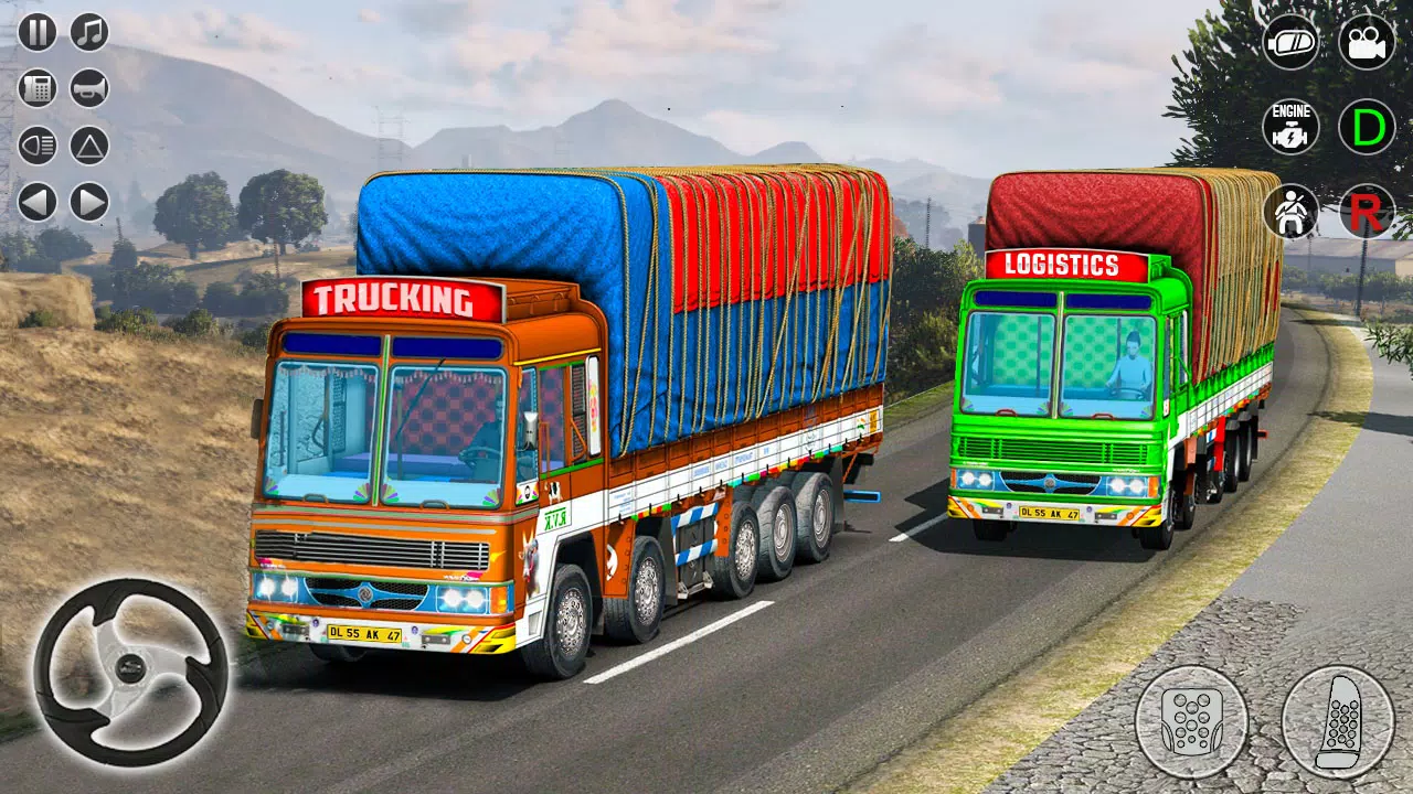 Indian Cargo Truck Game 2024 स्क्रीनशॉट 0