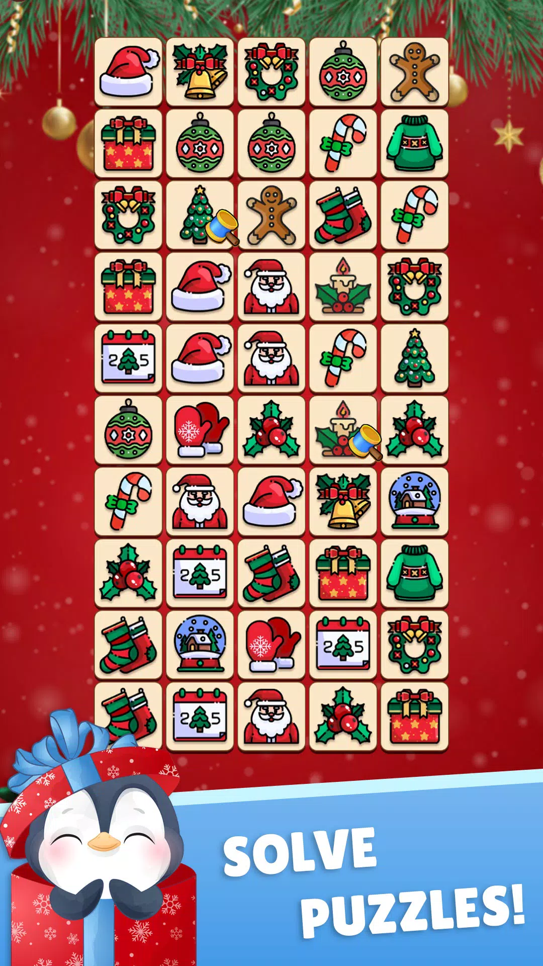 Xmas Tile Connect Capture d'écran 1