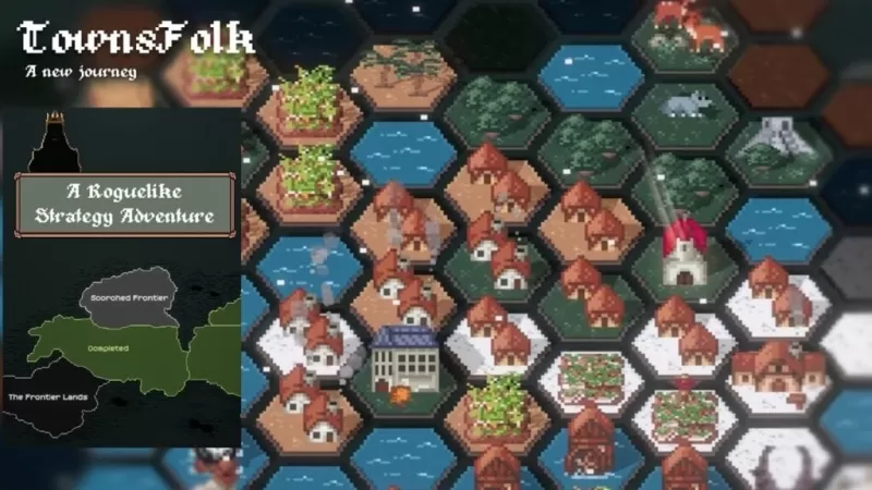 "TownsFolk: Pixelated Retro Roguelike Launches Today"