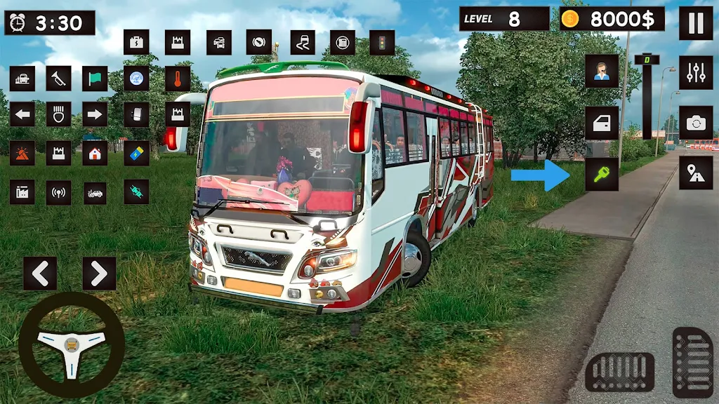 Indian Bus Simulator:Bus Games ဖန်သားပြင်ဓာတ်ပုံ 3