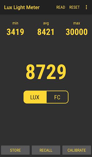 Lux Light Meter Pro Screenshot 0