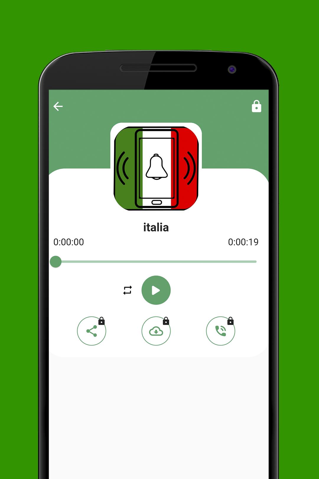 Italian Music Ringtones Zrzut ekranu 1