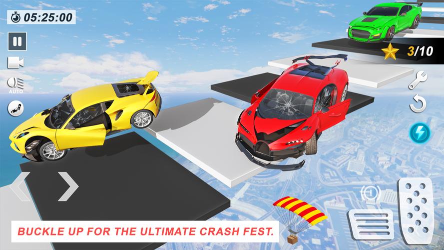 Car Crash Games Mega Car Games スクリーンショット 3