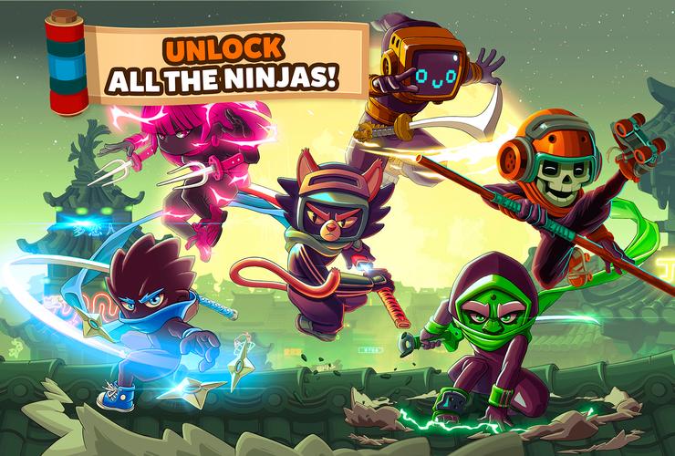 Ninja Dash Run - Offline Game應用截圖第2張