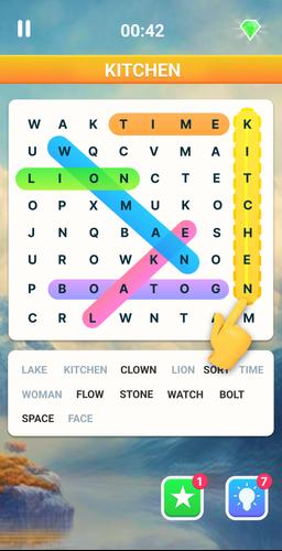 Word search - Word games Captura de pantalla 3