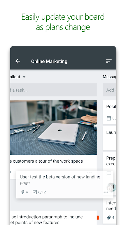 Microsoft Planner Capture d'écran 3