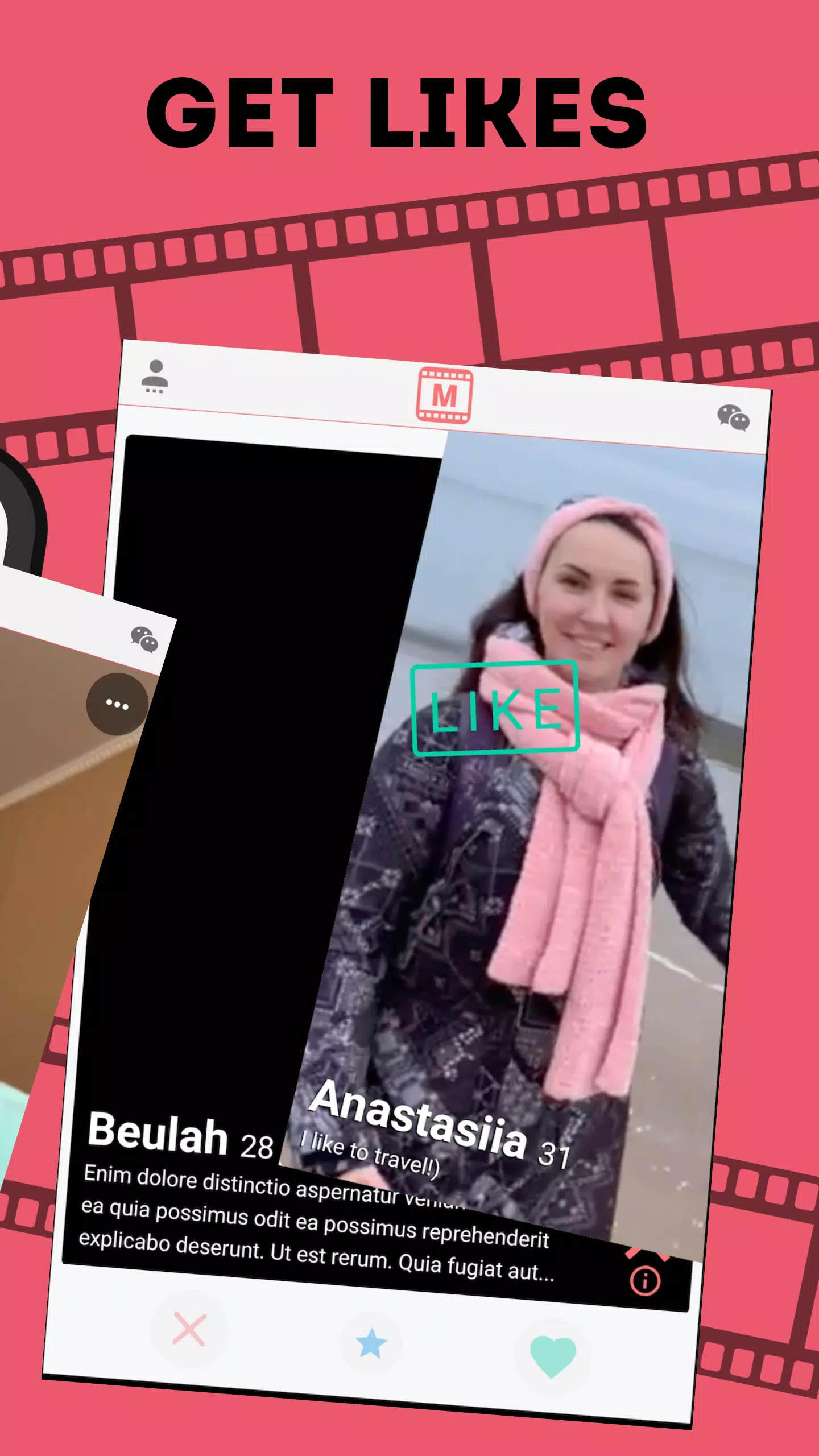 TapeMeet Dating.Meet.Chat Zrzut ekranu 2