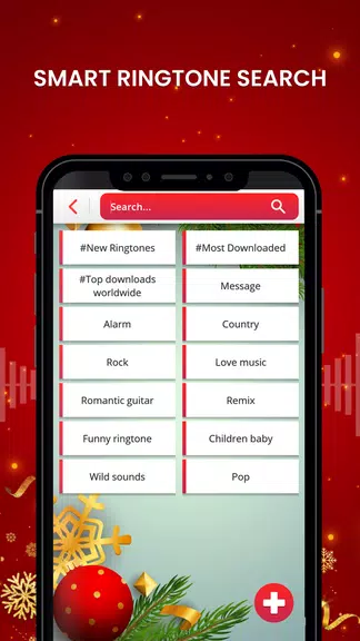 Schermata Christmas Ringtones For Phone 2